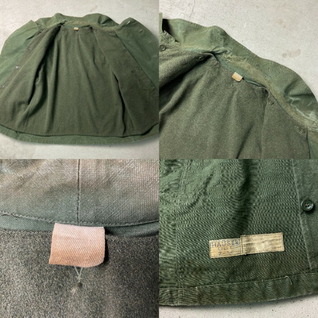 50年代 フランス軍 M-38 モーターサイクルジャケット ライナー付き