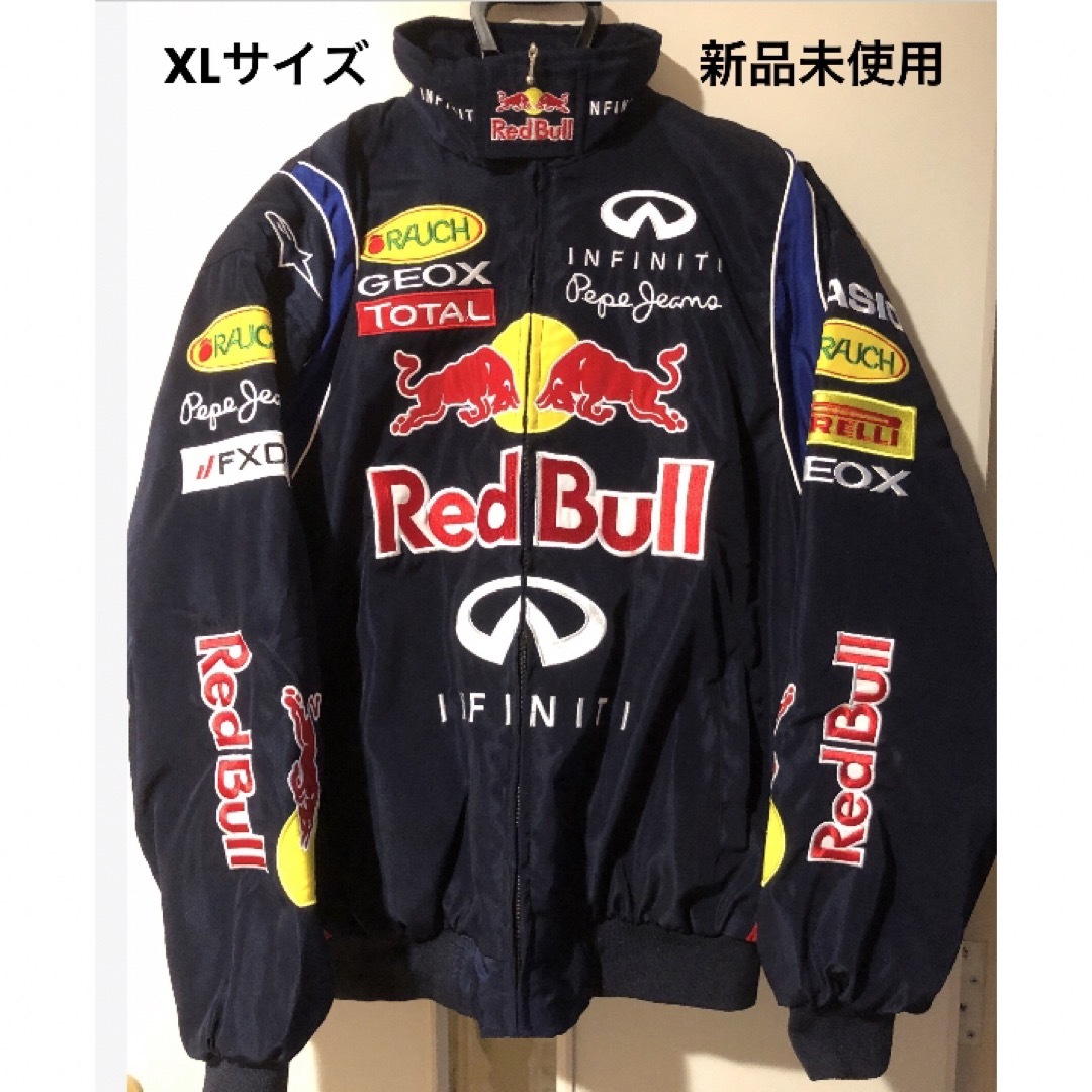 Red Bull - レーシングジャケットXLサイズ 中綿 刺繍 レッドブルの通販