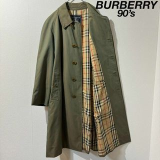 BURBERRY LONDON 千鳥柄ステンカラーコート ノバチェック LL BURBERRY