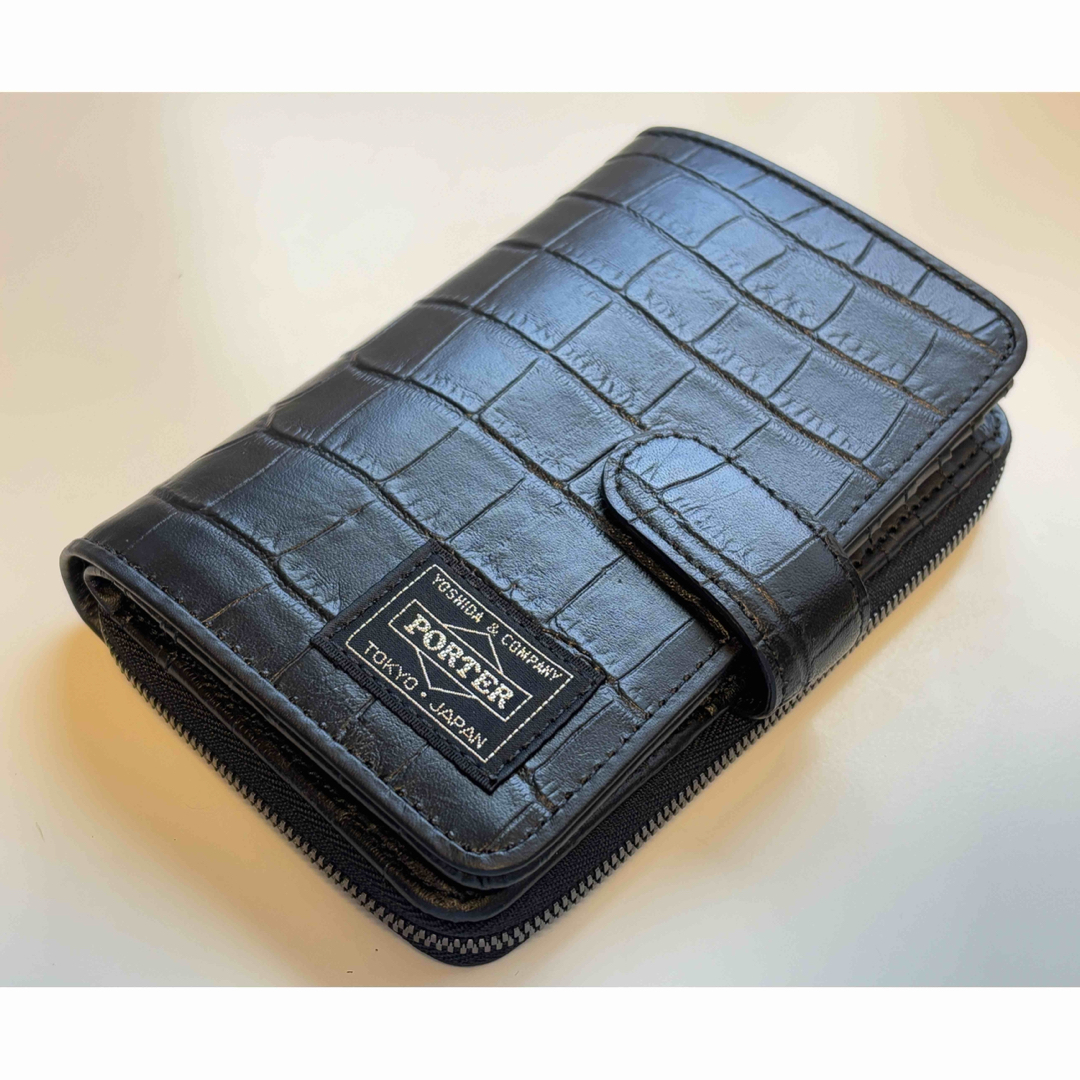 HEADPORTER - HEAD PORTER/財布/コンパクト/カードケース/クロコ型押