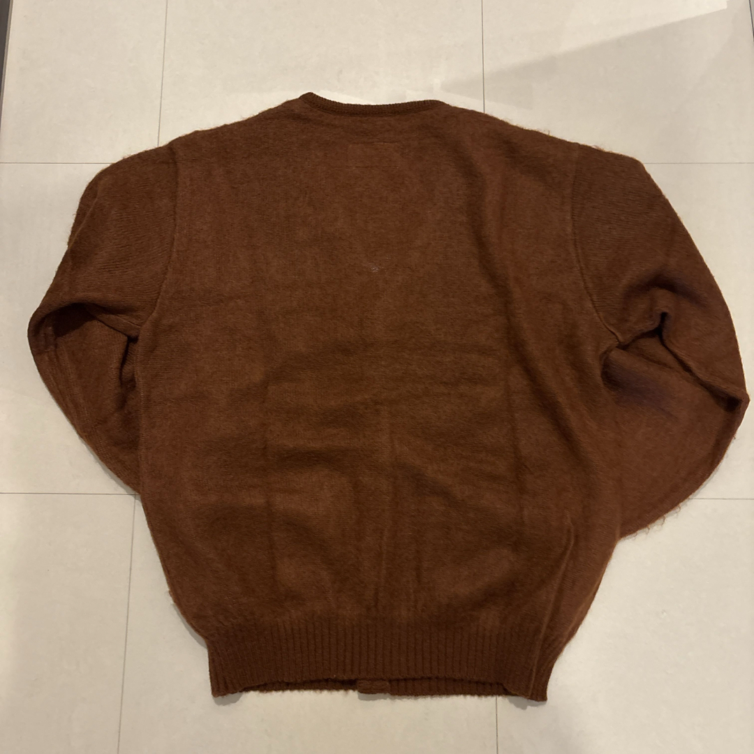 WACKO MARIA - WACKO MARIA モヘアカーディガン ブラウン 野村訓市愛用