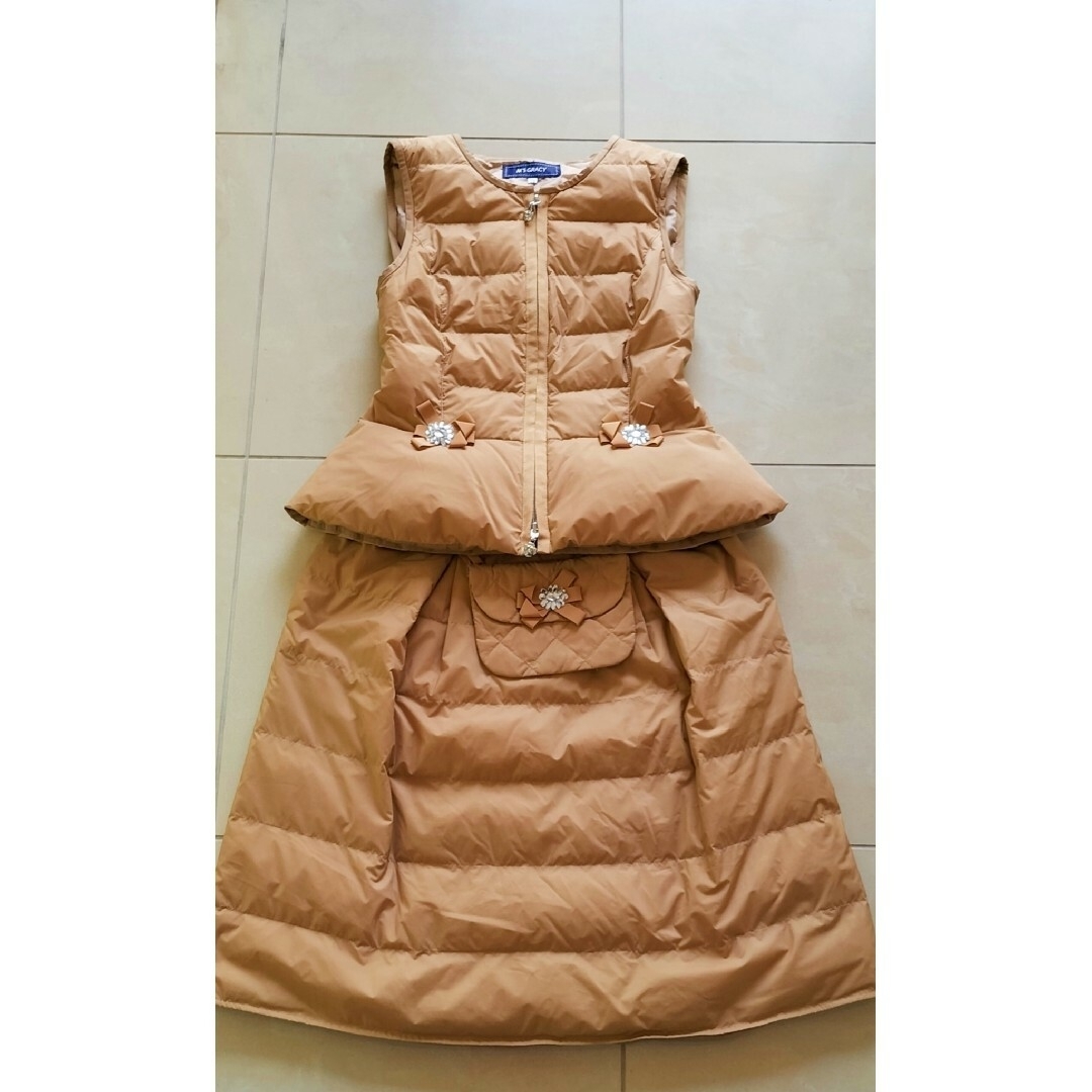 M'S GRACY - ♥未使用級♥エムズグレイシー✿ダウンベストセット