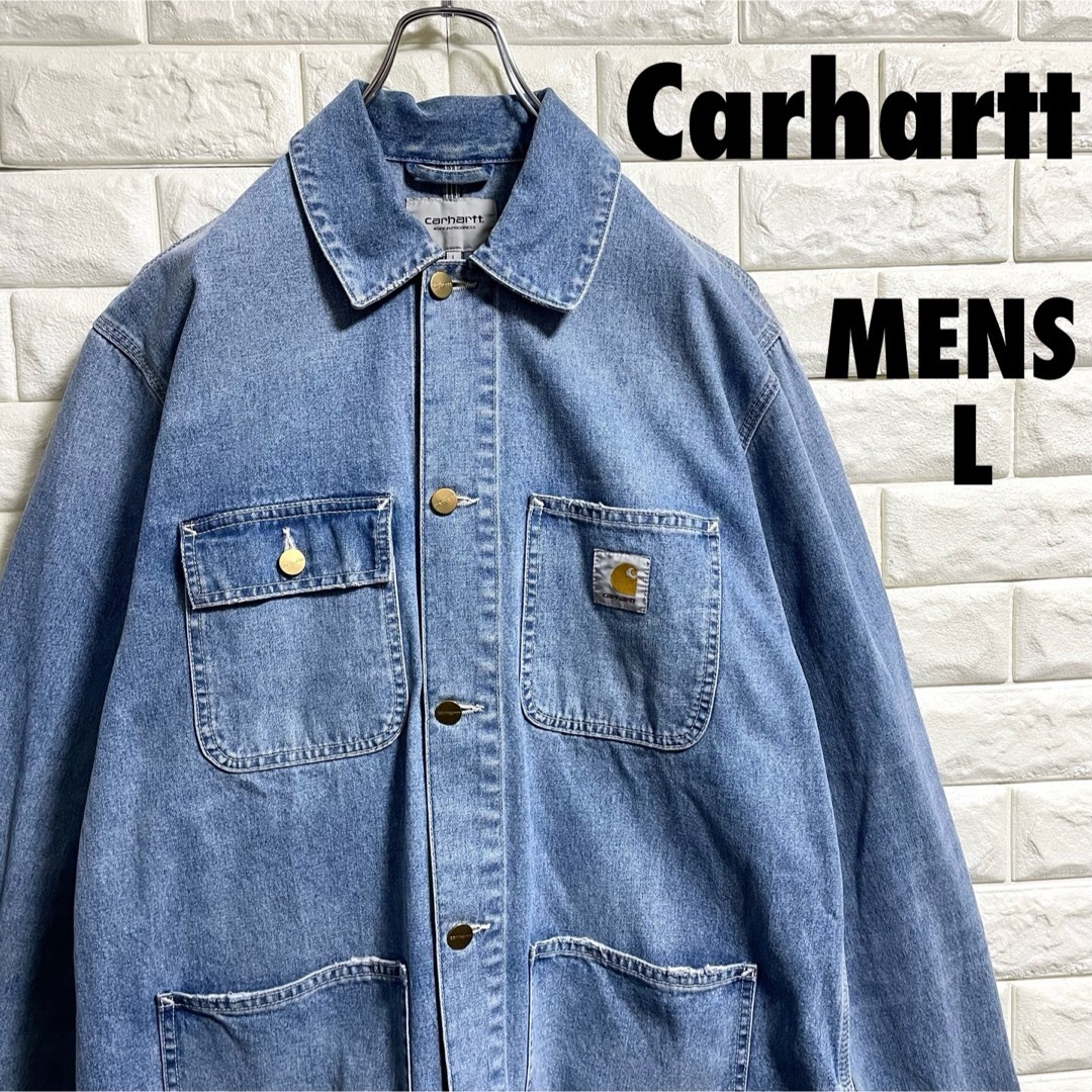 carhartt - Carhartt カーハート デニムカバーオール メンズLサイズの