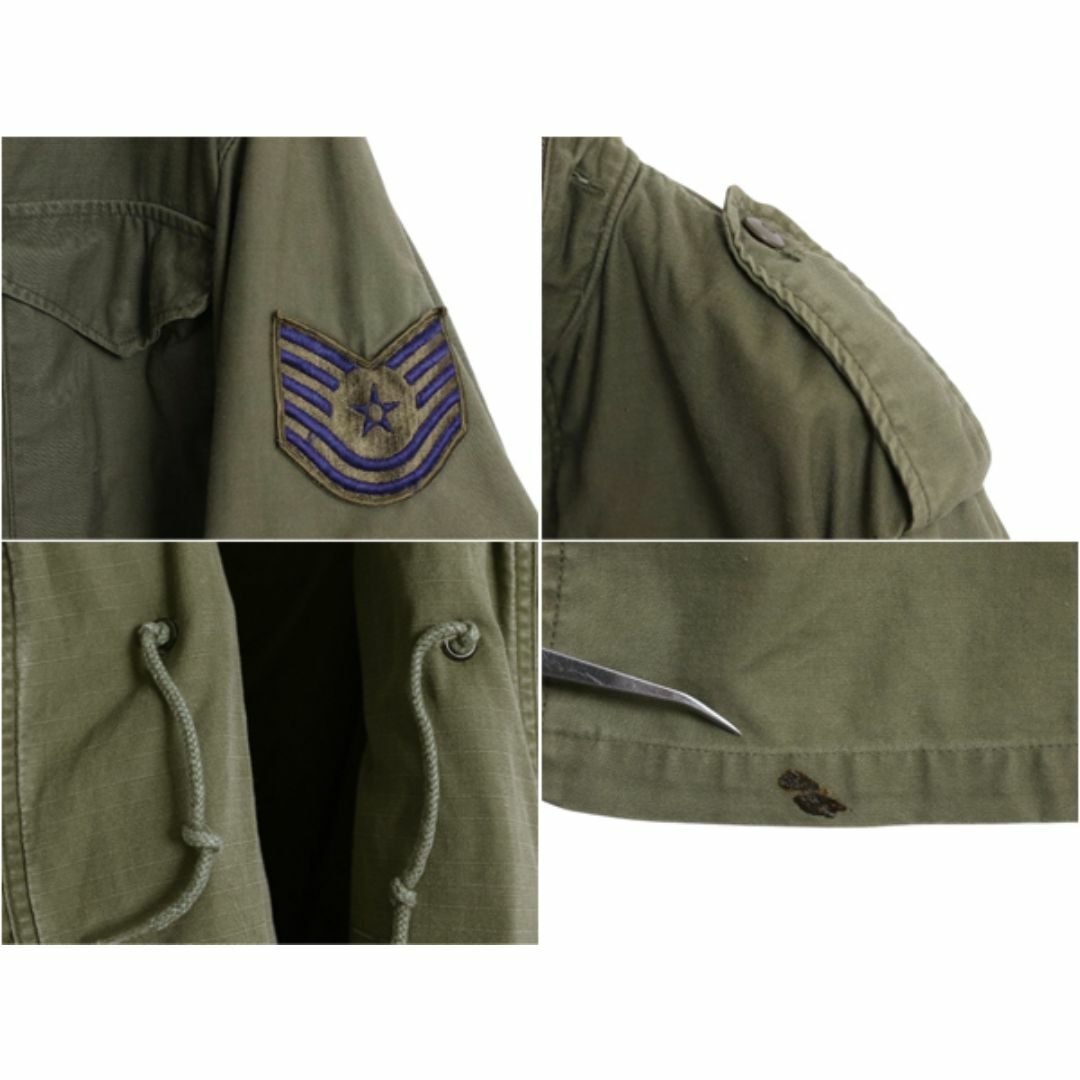 80s ALPHA 社製 81年製 米軍実物 US ARMY M-65 フィールド ジャケット