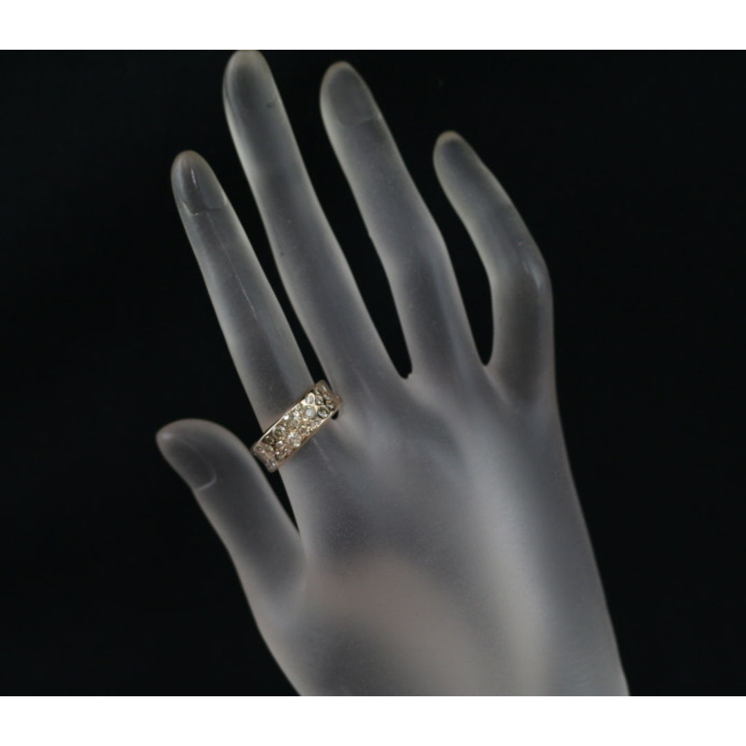 カシケイ リング ダイヤ ダイヤモンド 1.00ct メランジェ 12号 K18PG