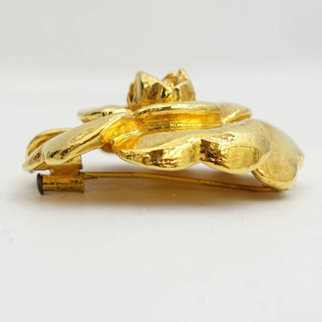 CHANEL - CHANEL / シャネル ◇カメリア ブローチ ゴールド