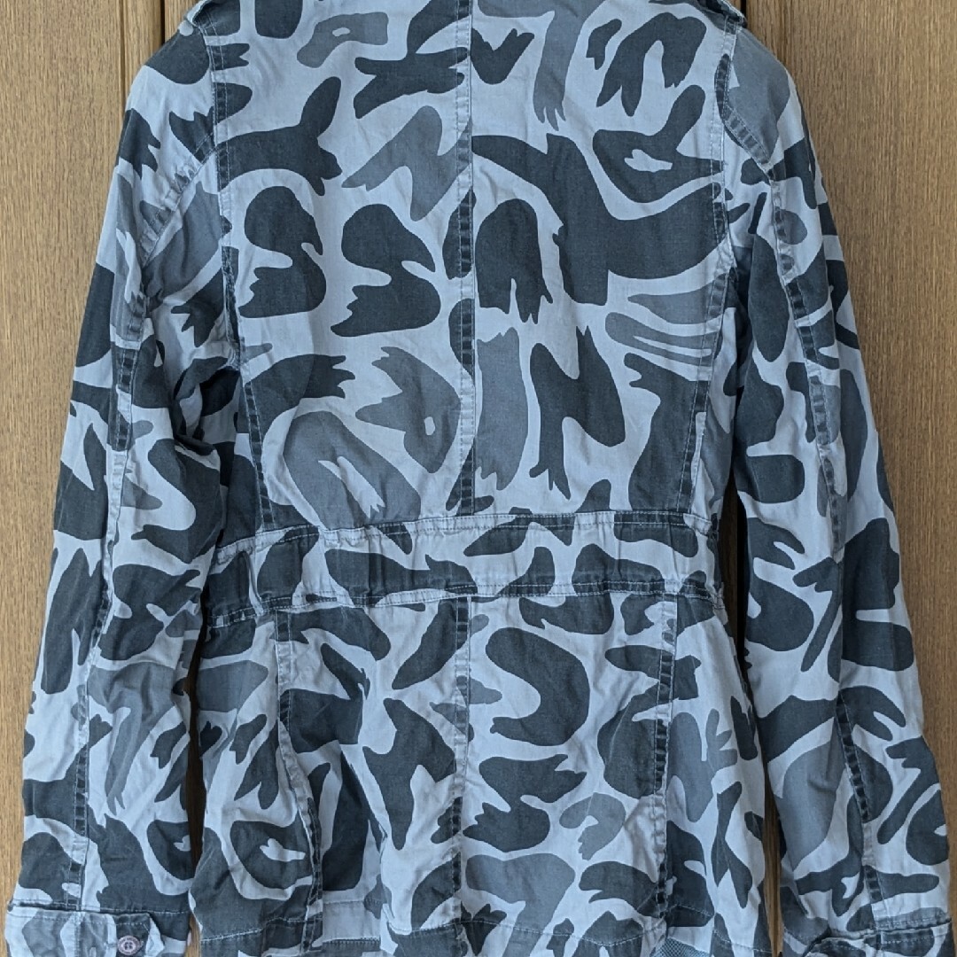 STUSSY - STUSSY ステューシー 迷彩 カモフラ ジャケット 灰色 グレー