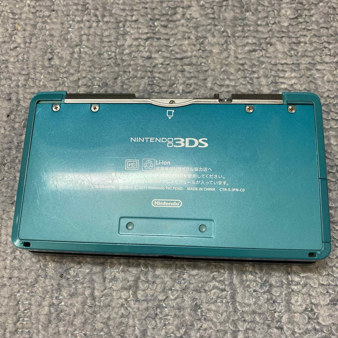 ニンテンドー3DS - Nintendo 3DS 本体 アクアブルータッチペン付き動作