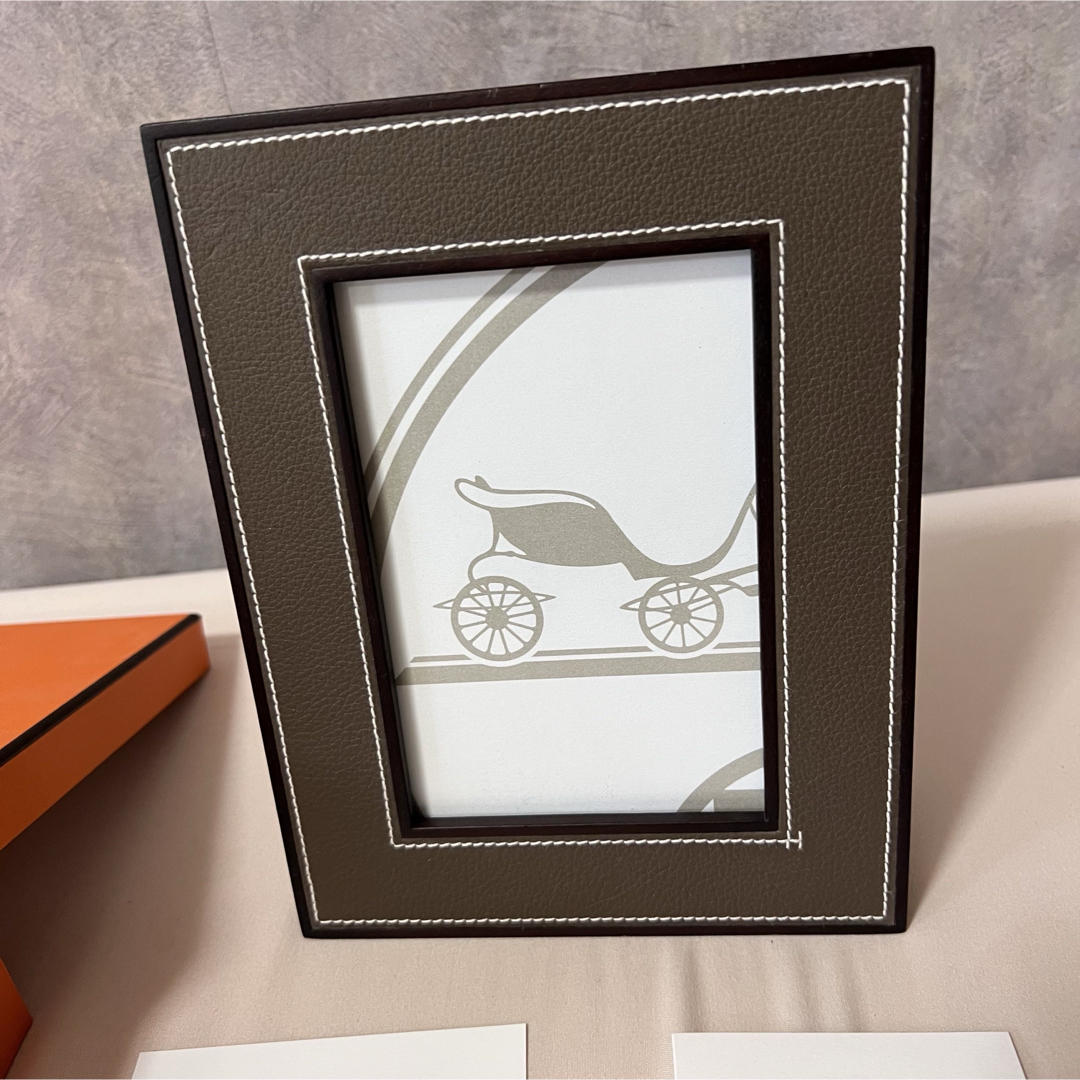 新品未使用エルメス HERMES エルメス フォトフレーム 写真立て フォト