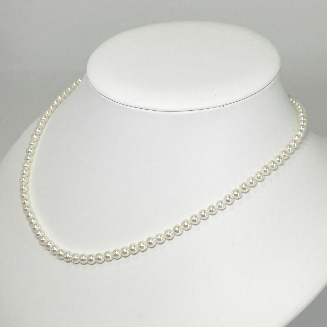 MIKIMOTO - 【4mm】ミキモト K18 ベビーパール アコヤ真珠 ネックレス