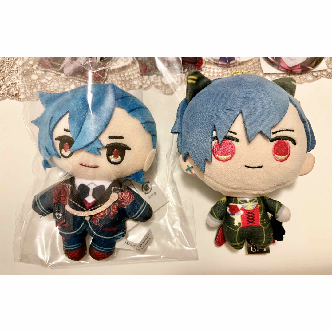 悪魔執事と黒い猫 ハウレス ナンジャ あくねこ展 ぬいぐるみ 2点セット