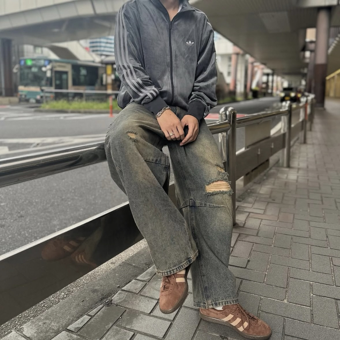 adidas Originals - 新品2XL⭐️adidas ファイヤーバード ベロア