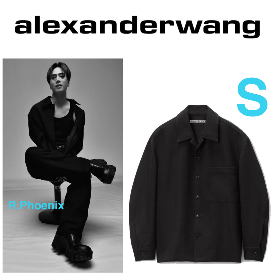 Alexander Wang - 【ALEXANDER WANG】TAILORED SHIRT JACKET Sの通販