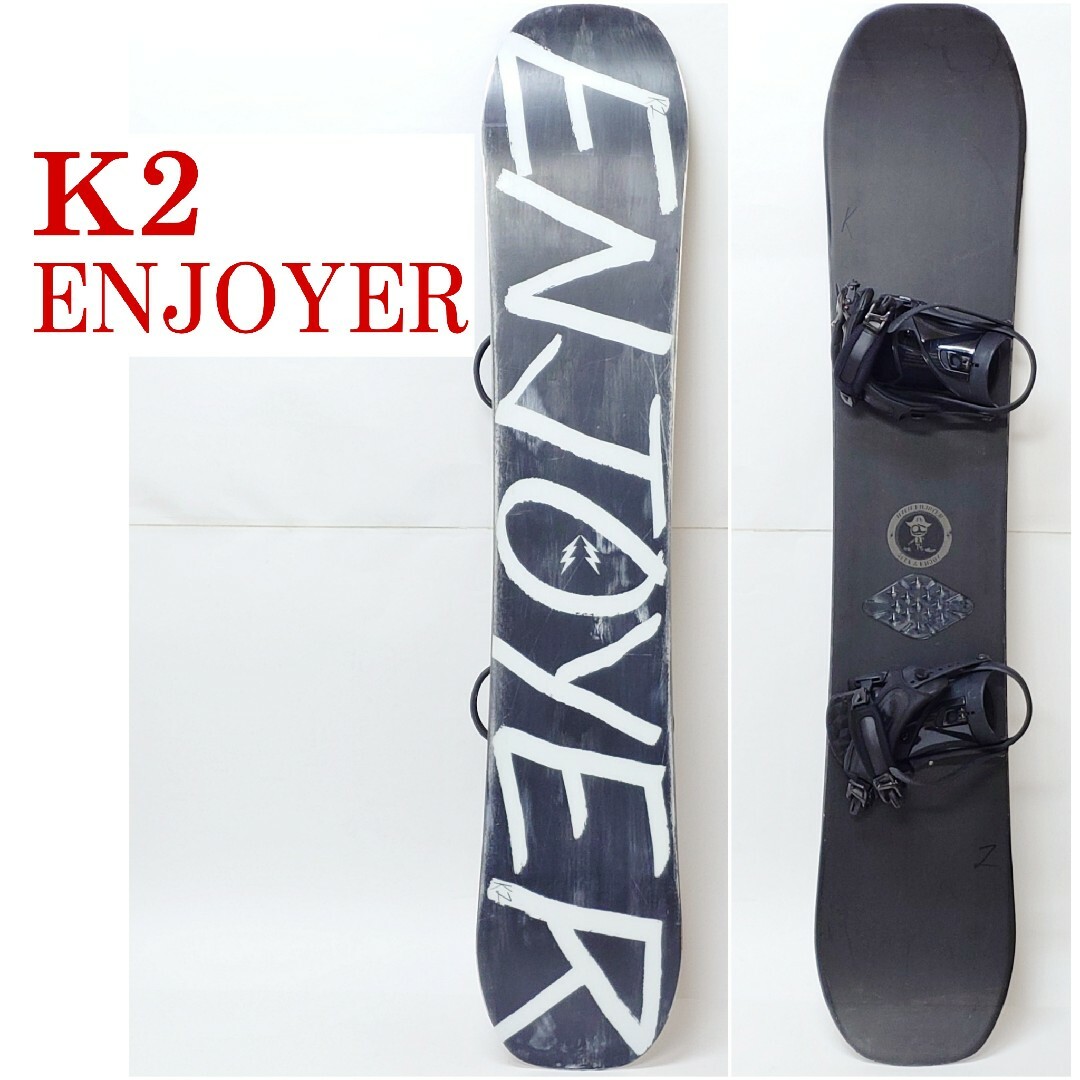 Mizo】ボード K2 FLUX ビンディング付き 152cm Mizo】ボード K2 FLUX