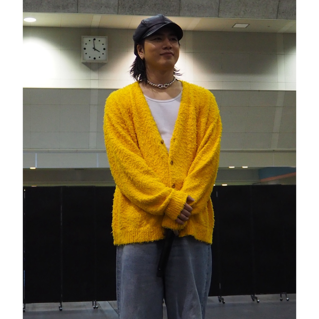 MINEDENIM - MINEDENIM シャギーコットンニットカーディガン 登坂広臣