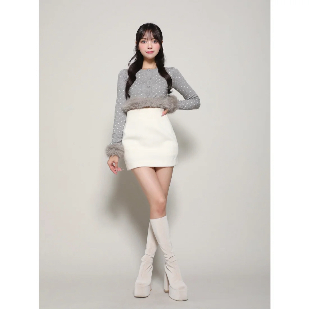 Darich - 新品タグ付き ダーリッチ ドットジャガードフェザーニット