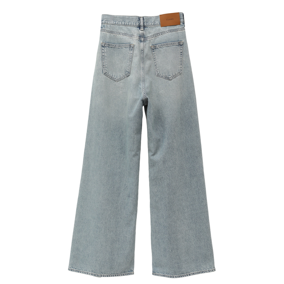 CLANE - CLANE 広瀬すず デニム TUCK WIDE DENIM PANTSの通販 by