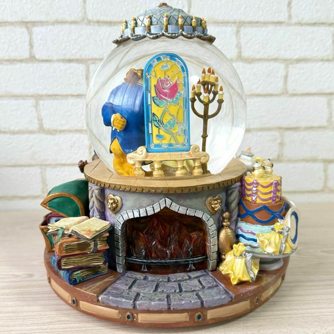 Disney - 希少 廃盤品☆ディズニー 美女と野獣 ライトアップ スノー