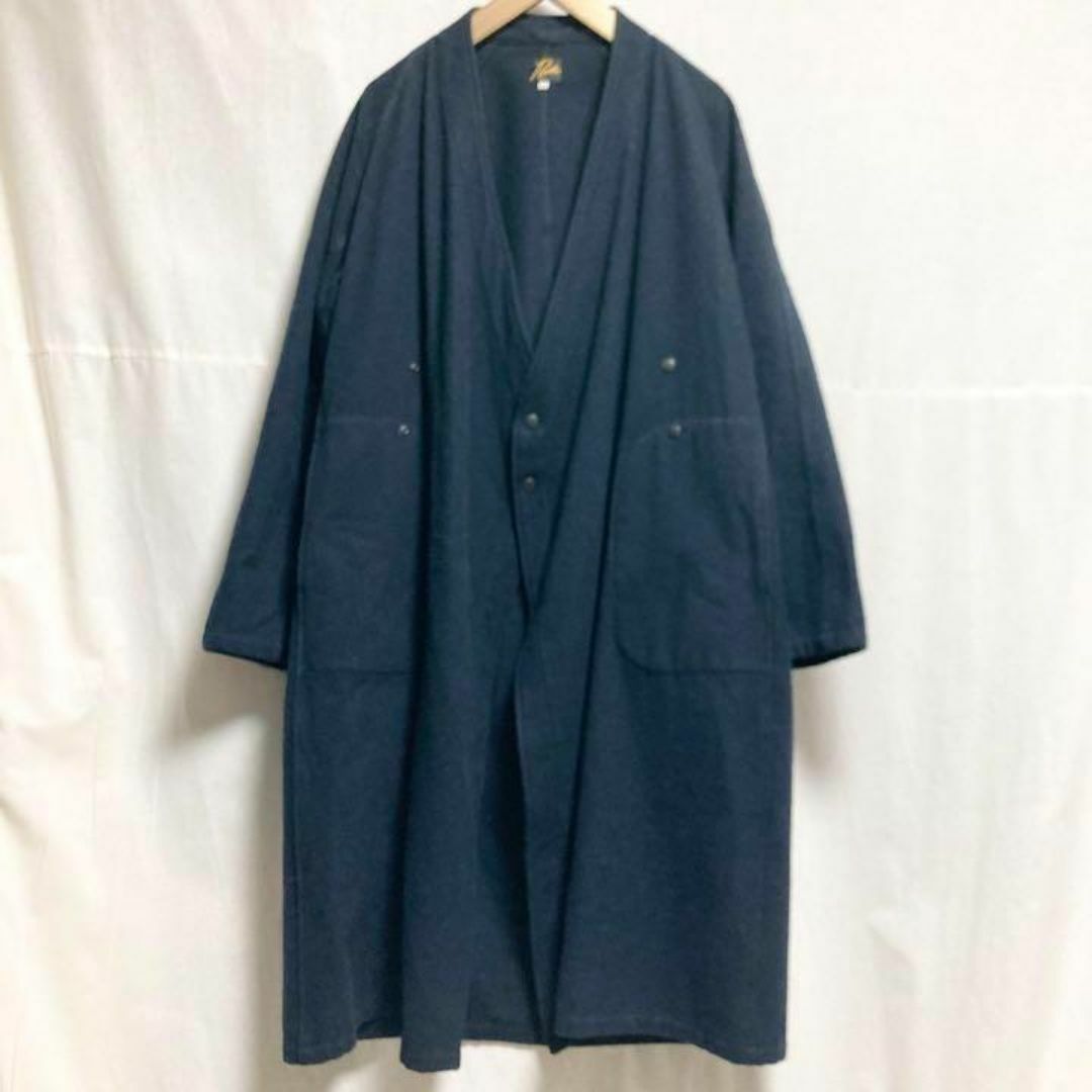 Needles ウールコートNeedles ニードルス ウールフェイクファーコートM