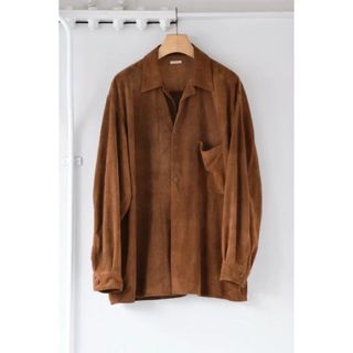 COMOLI - COMOLI 2024SS スエードシャツジャケット サイズ3 新品の通販