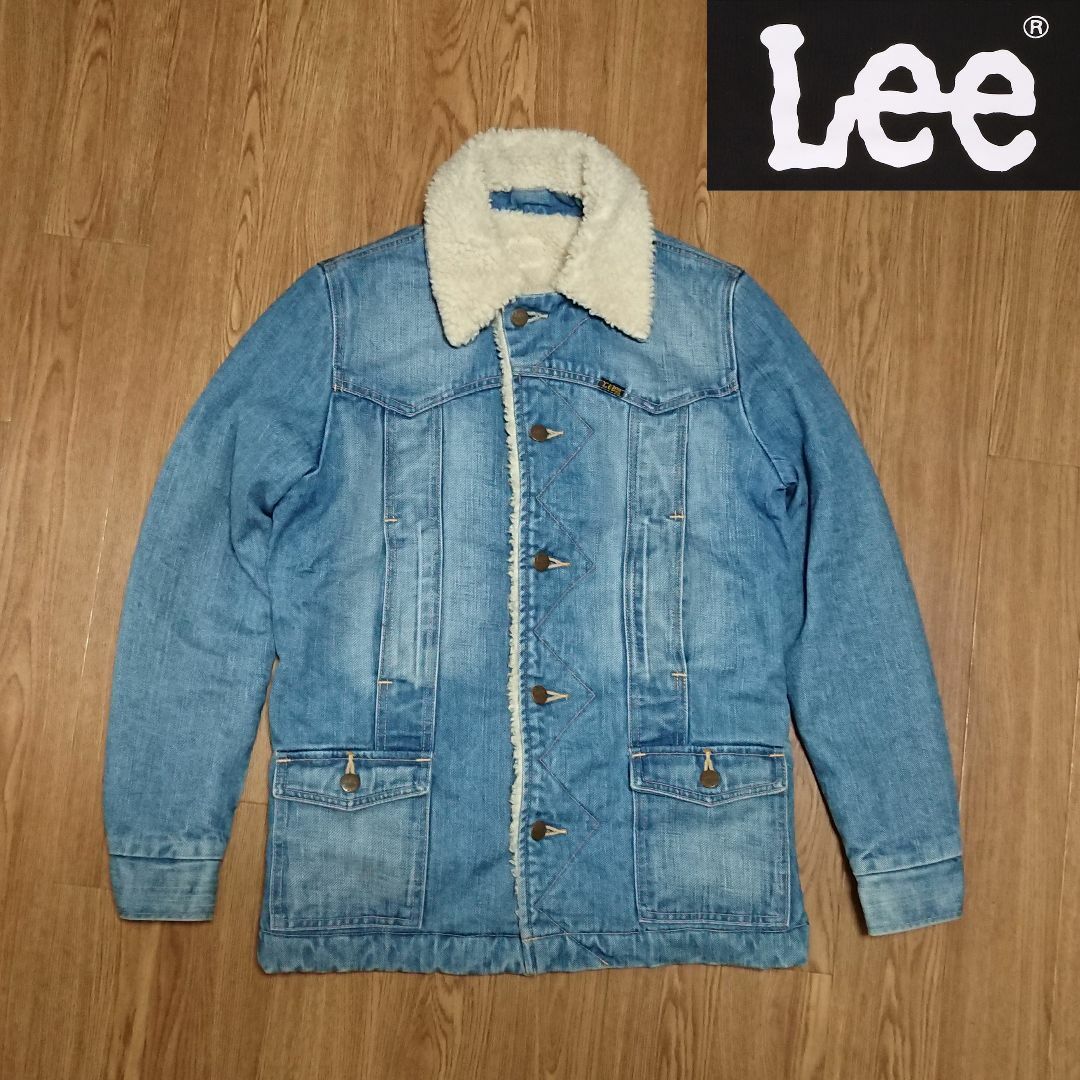 Lee - Lee カバーオール 裏地ボア デニムジャケット USED加工の通販 by