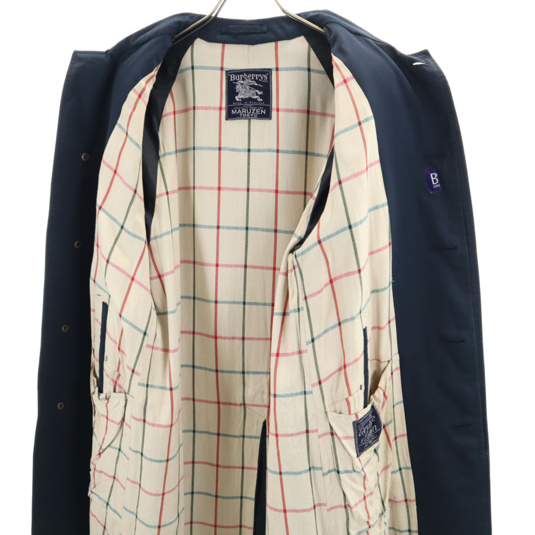 BURBERRY - バーバリーズ 90s オールド ステンカラーコート ネイビー