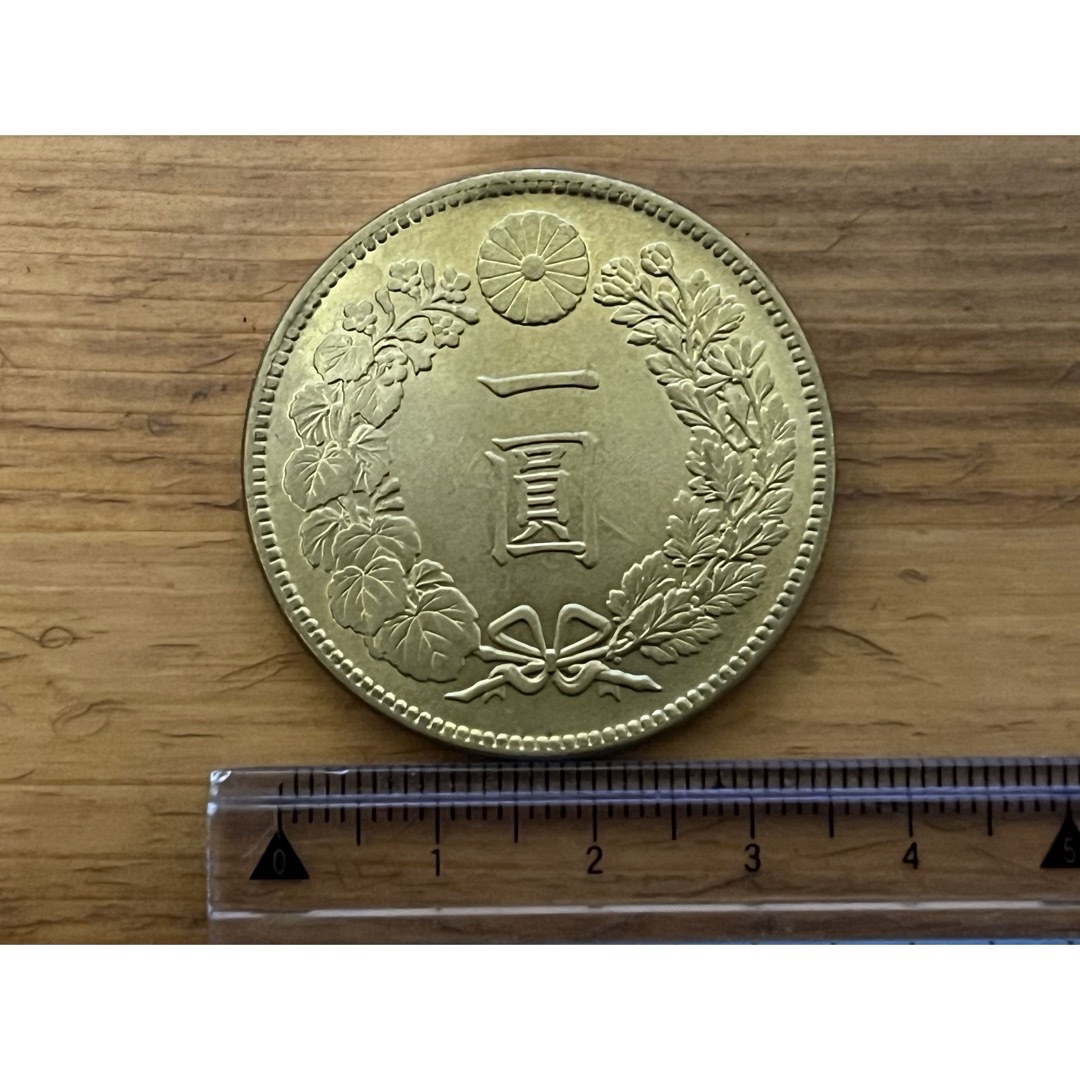 一圓金貨 大正三年 大日本 古銭 アンティークコインの通販 by エース's