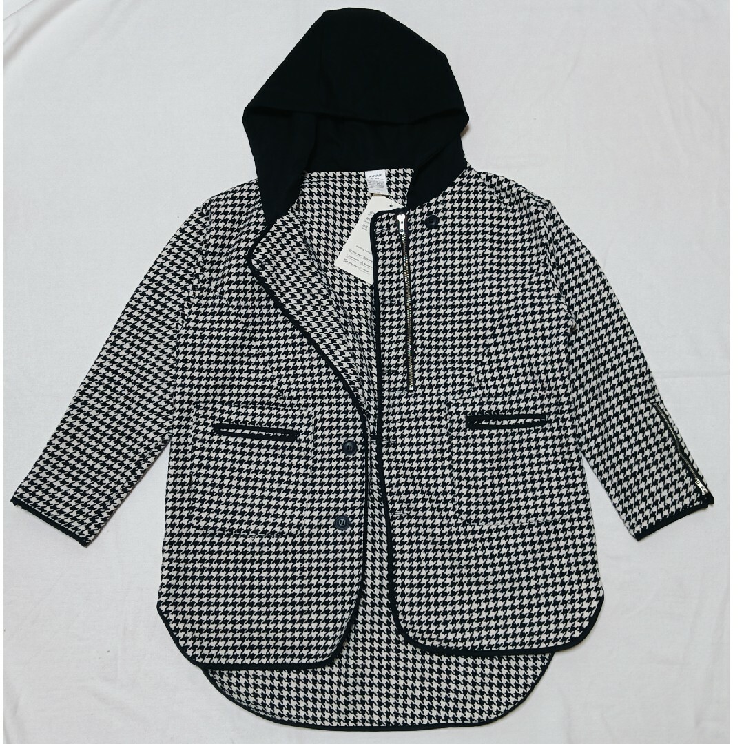レディースコート 千鳥柄コートの通販 by K.'s shop｜ラクマ