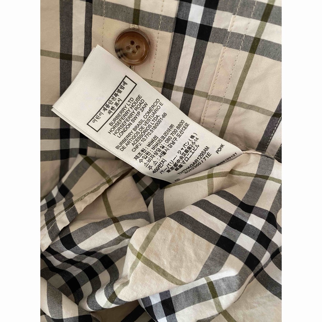 BURBERRY - 正規 BURBERRY バーバリー ノバチェック TB シャツの通販
