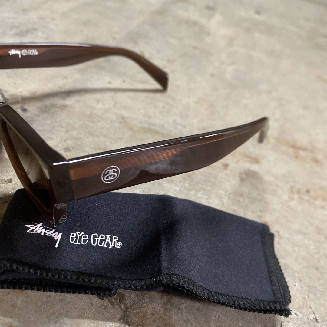 STUSSY - STUSSY ステューシー VINCENT SUNGLASSES BROWNの通販 by