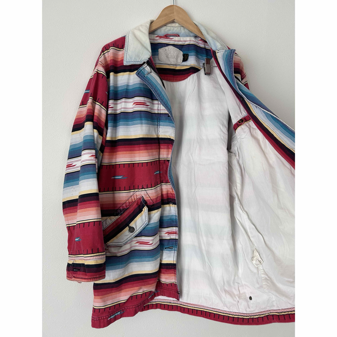 WOOLRICH - WOOLRICH カバーオール ジャケット ネイティブ柄 90's 古着