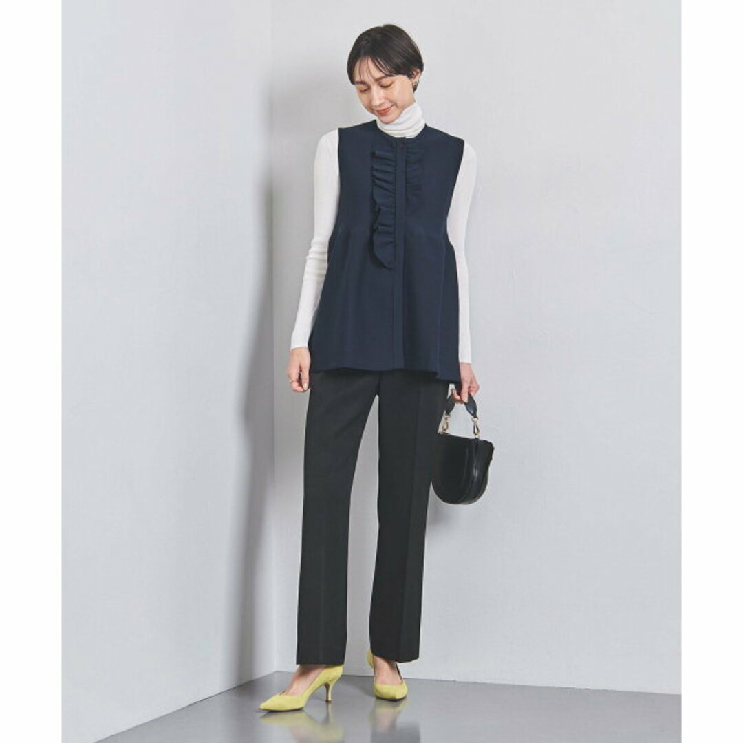 UNITED ARROWS - 【NAVY】【FREE】P イレギュラーフリル ベストの通販