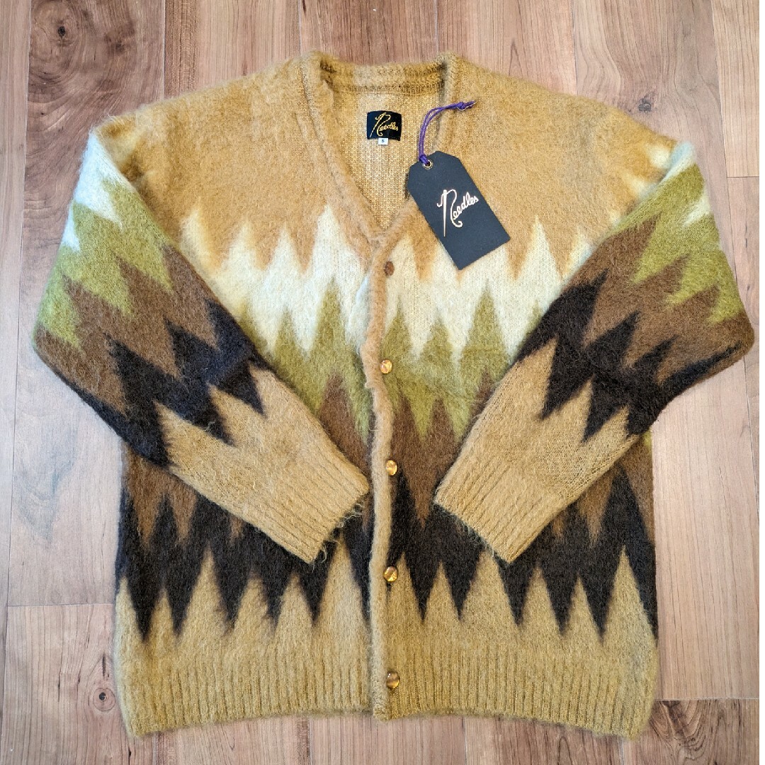 Needles - NEEDLES☆ニードルズ カーディガンZigzag 美品の通販 by