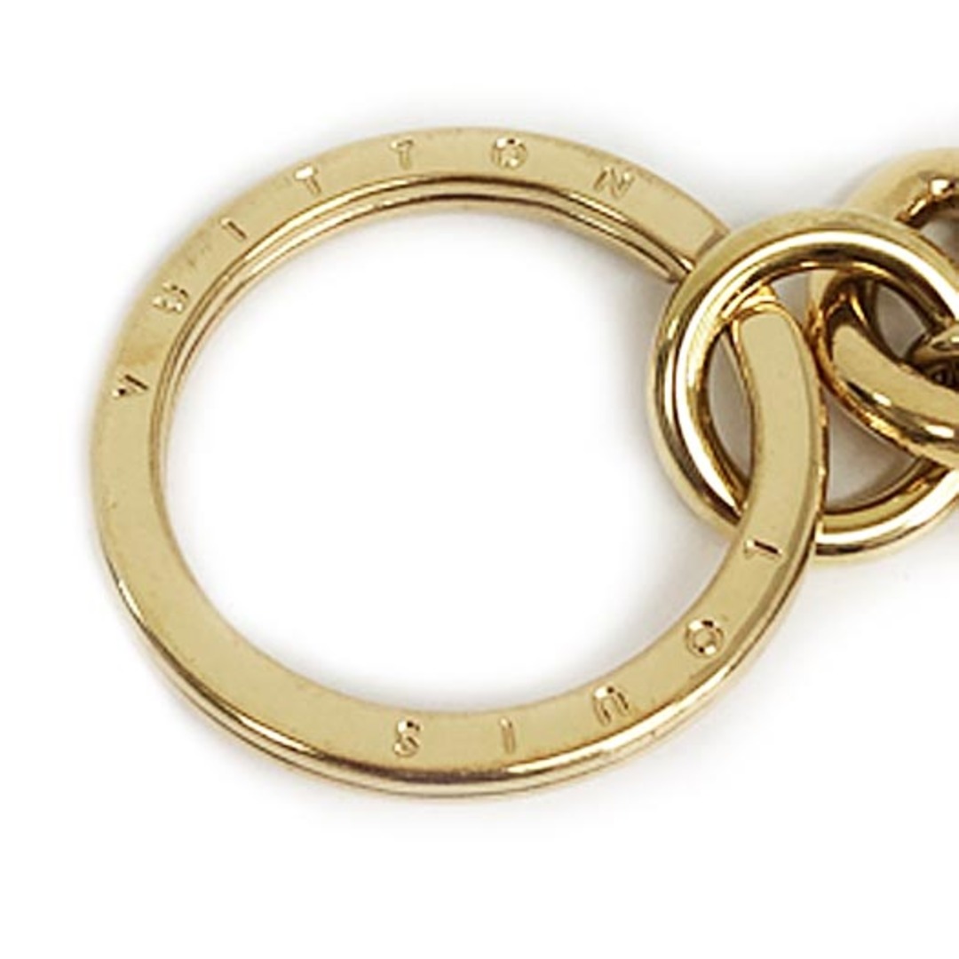 LOUIS VUITTON - ルイヴィトン ポルトクレ LV ナノグラム キーリング