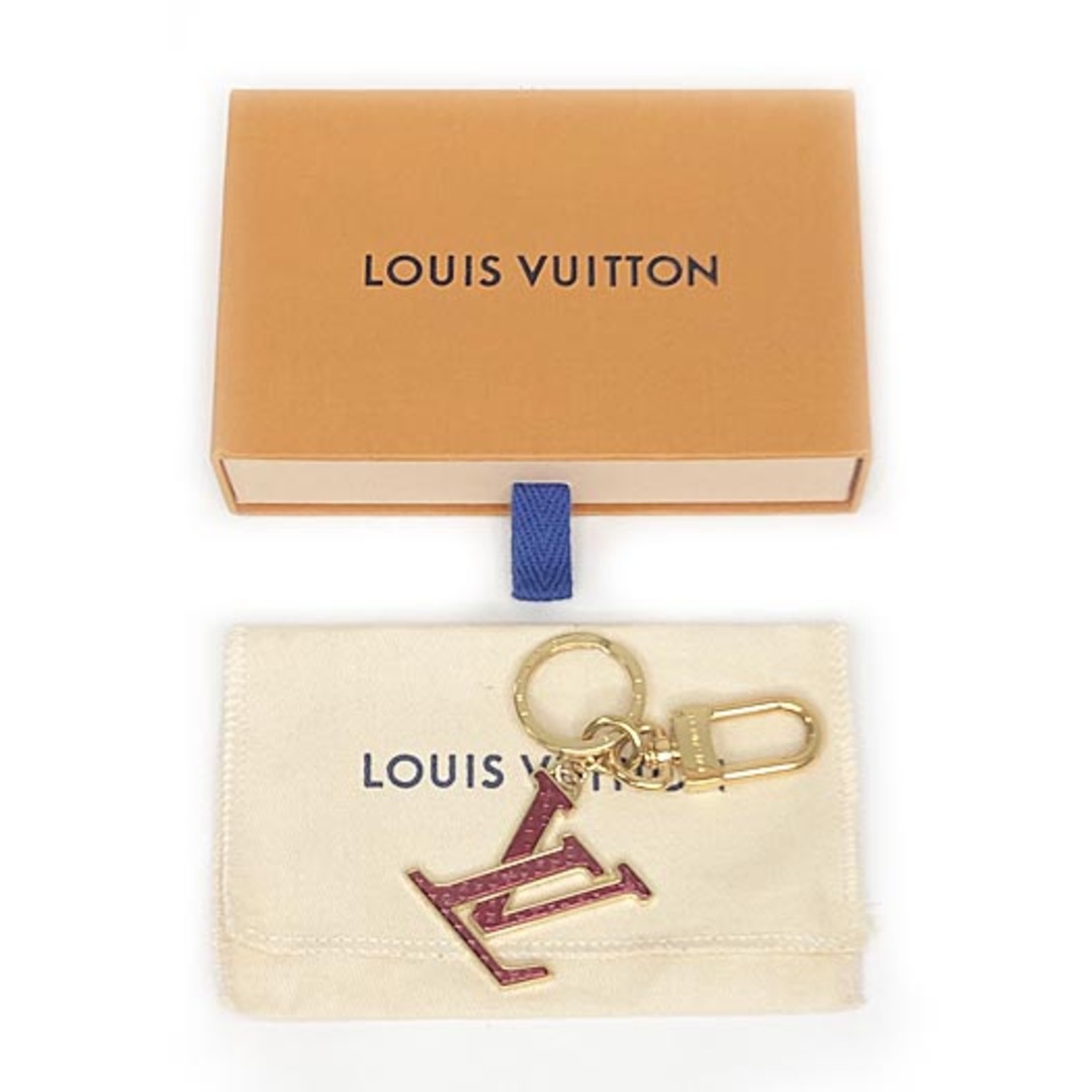 LOUIS VUITTON - ルイヴィトン ポルトクレ LV ナノグラム キーリング