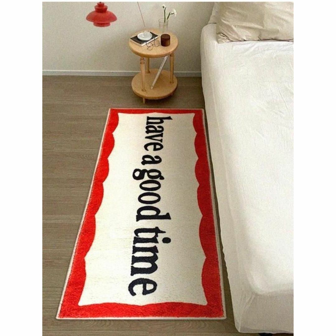 have a good time ラグ マット カーペット 絨毯 韓国 オシャレの通販