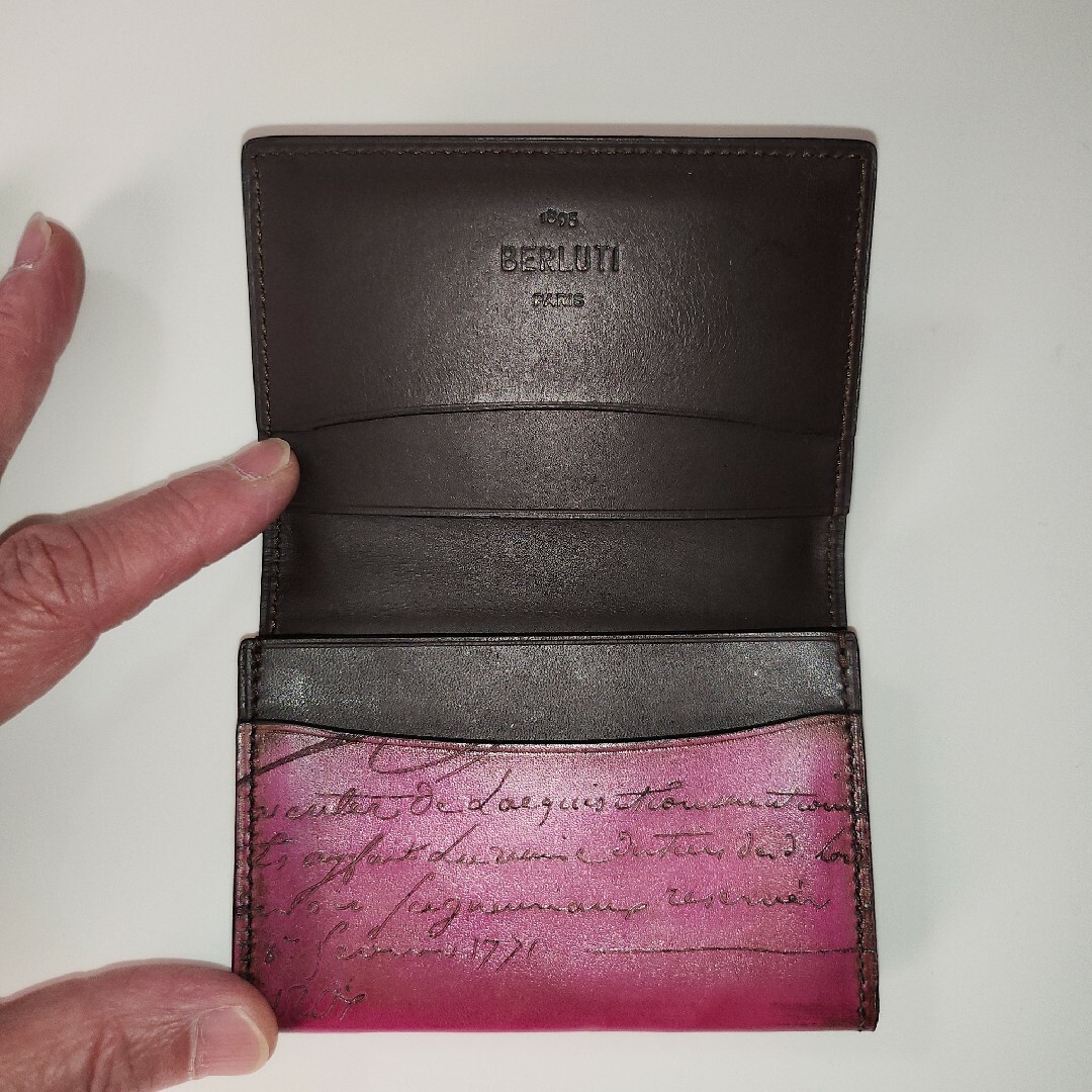 BERLUTI - 超美品【BERLUTI/ベルルッティ】名刺入れの通販 by ニクソン