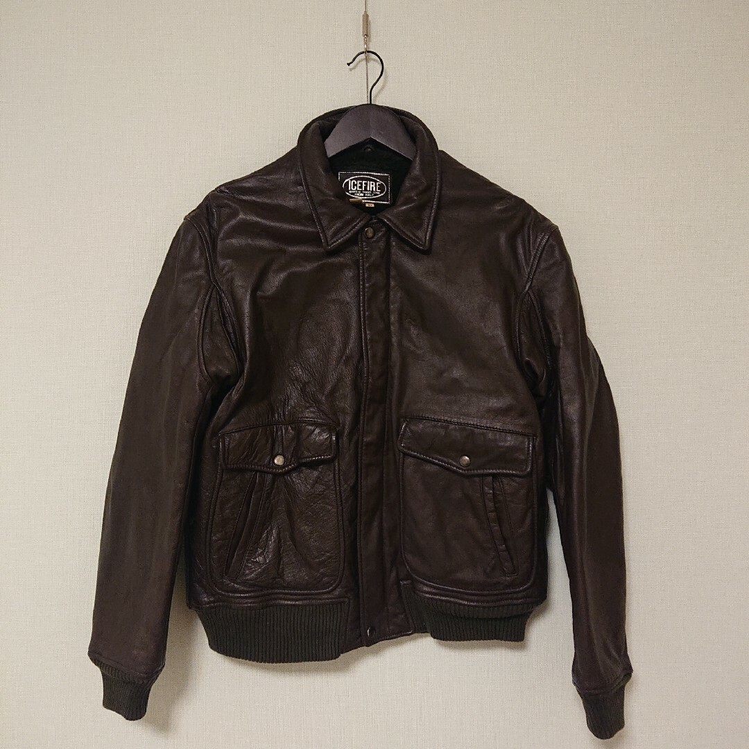 90s空軍 フライトジャケット レザージ ャケット ラムレザー FLIGHT