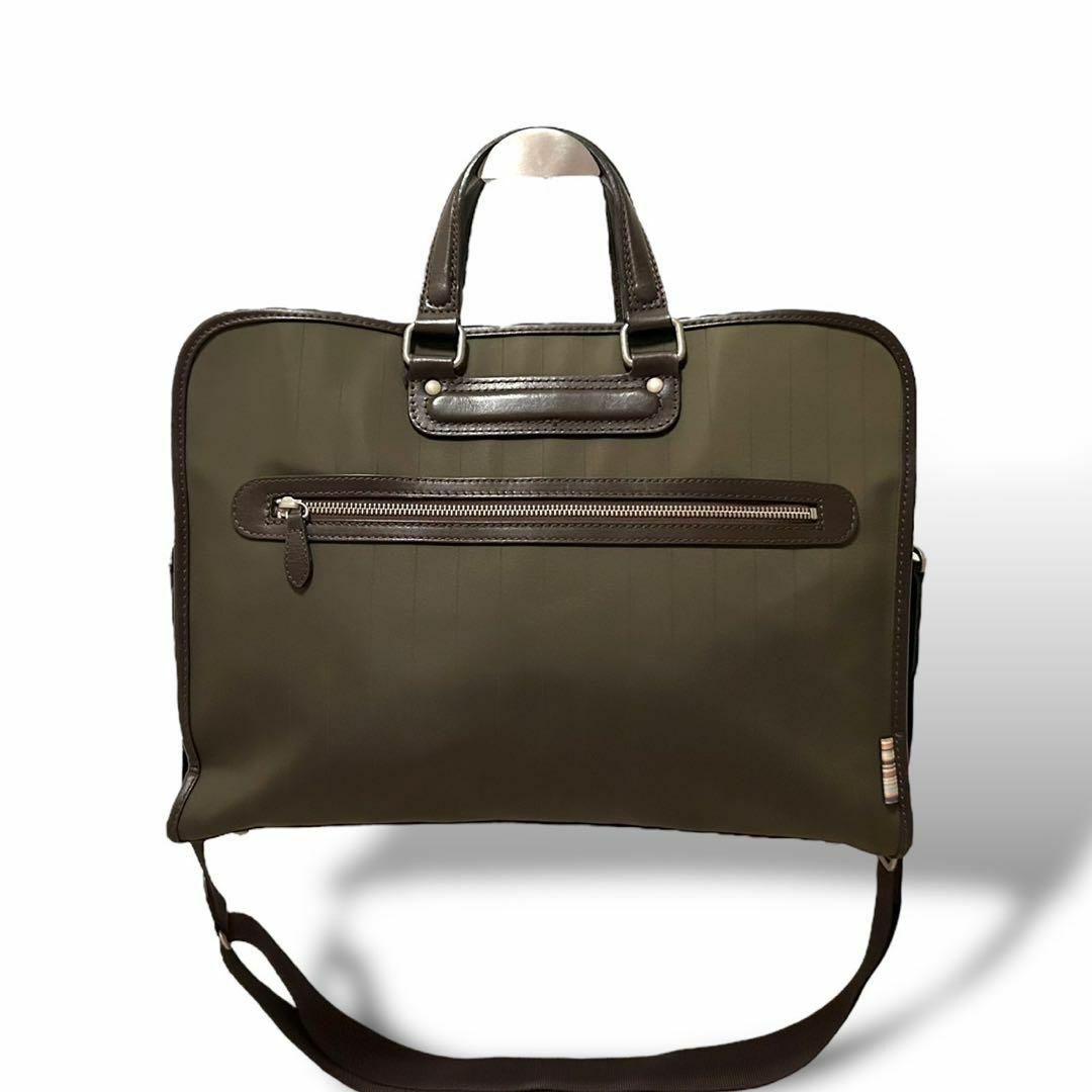 □未使用級□ Paul Smith ポールスミス オールレザー ビジネス A4 Paul