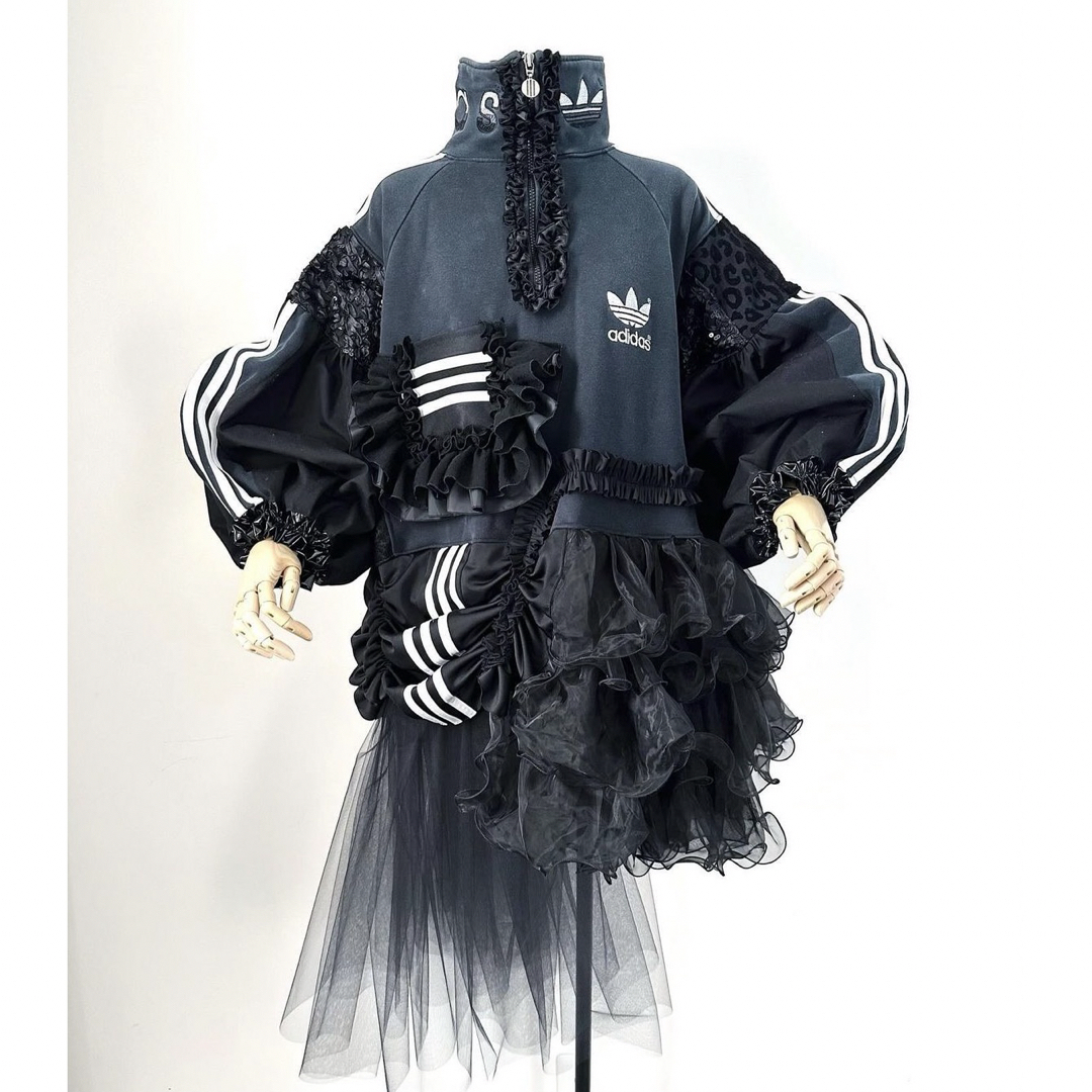 adidas Originals - もず様deco様手作り⭐︎一点もの‼️2点adidas