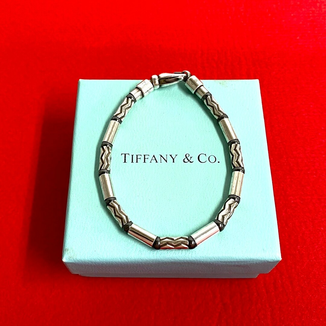 ティファニージグザグバングルシルバー