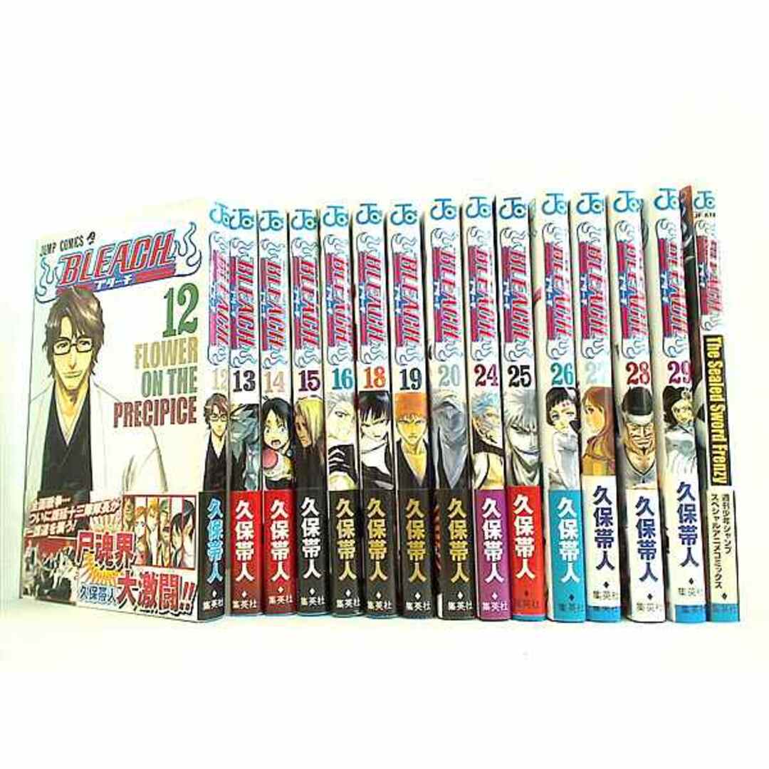 BLEACH ブリーチ 久保 帯人 12巻-16巻,18巻-20巻,24巻-29