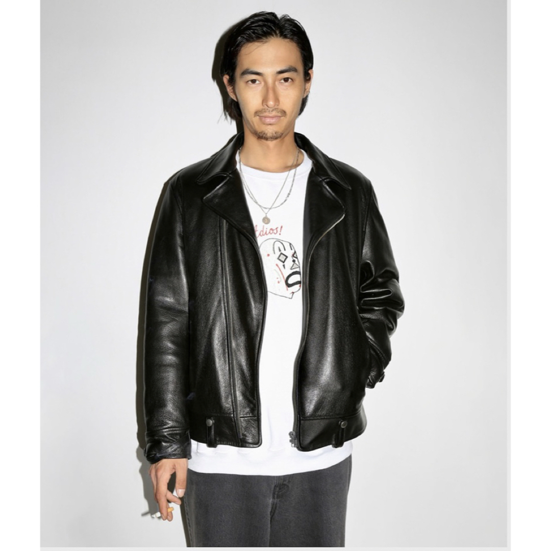 WACKO MARIA - WACKO MARIA レザー ダブルライダースジャケット L