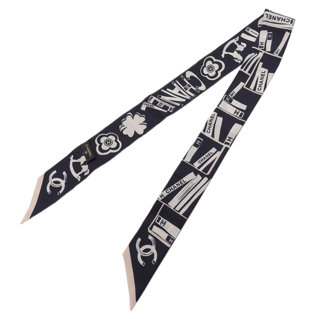 CHANEL - シャネル CHANEL ツイリー ココマーク スカーフ シルク