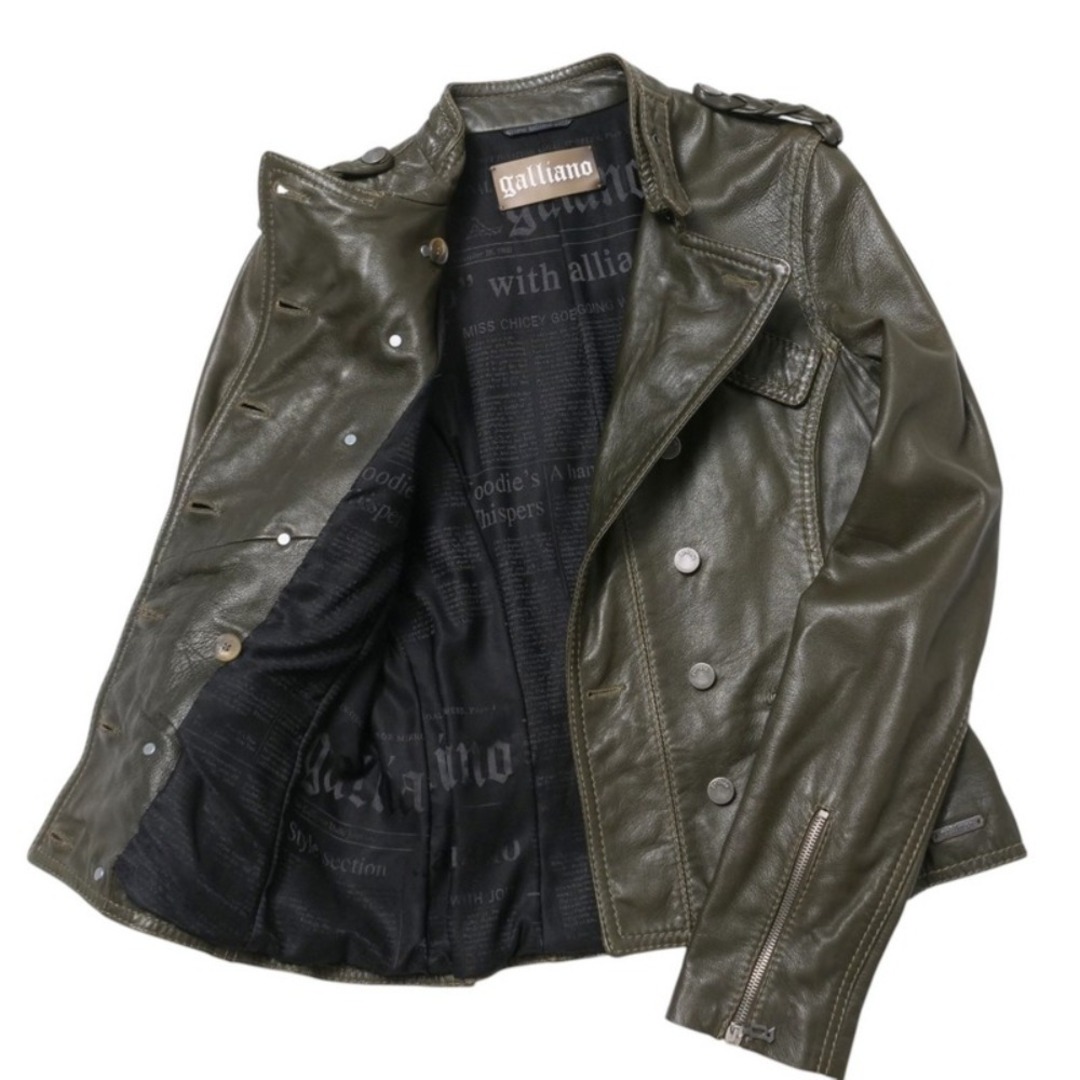 John Galliano - JOHN GALLIANO ジョンガリアーノ ジャケット サイズ28