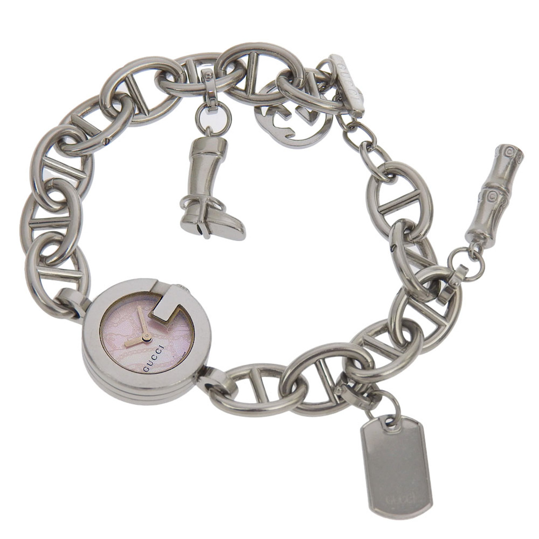 GUCCI - 【本物保証】 グッチ GUCCI Gチャーム ブレスウォッチ 107