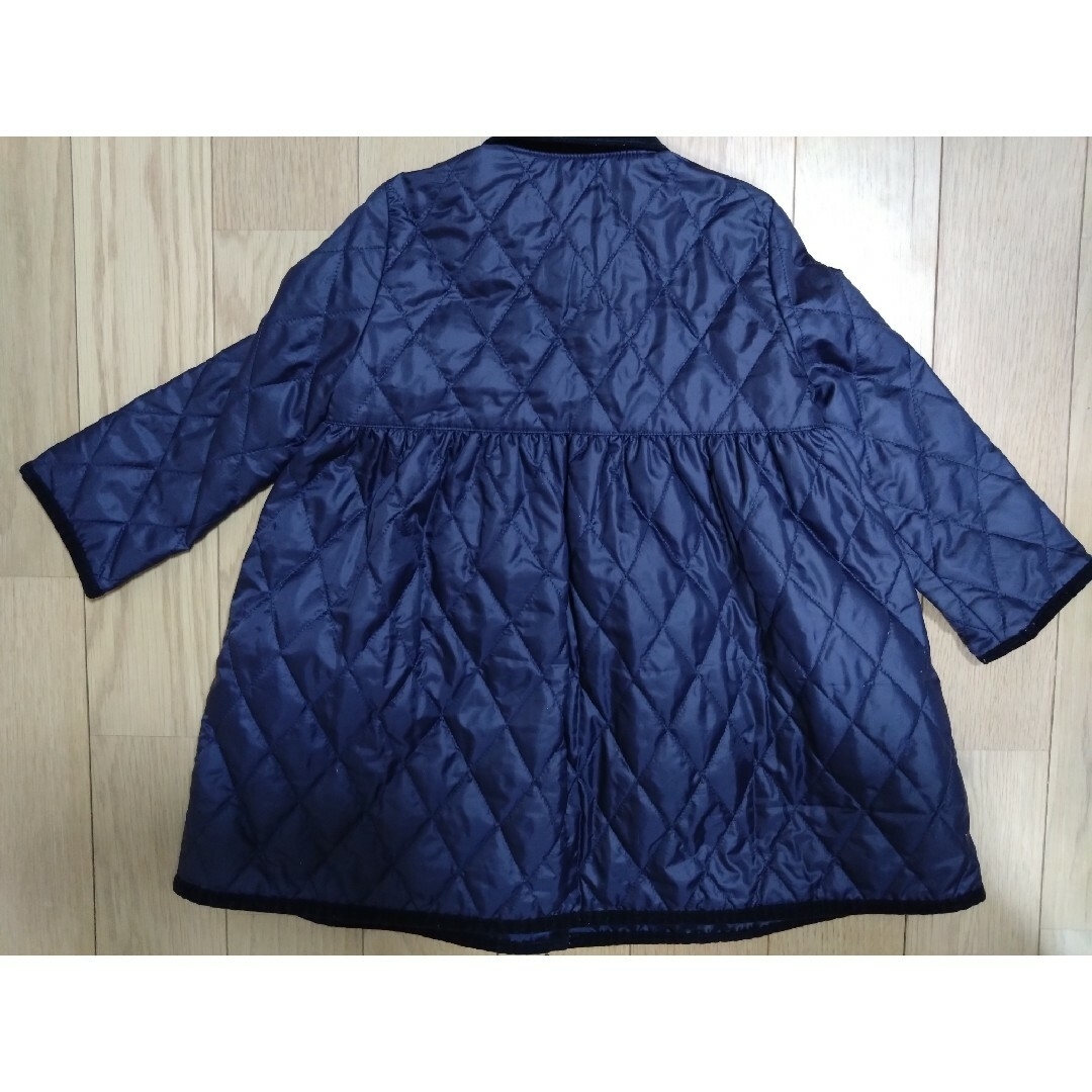 familiar - 最終お値下げ中 familiar キルティング コート 100