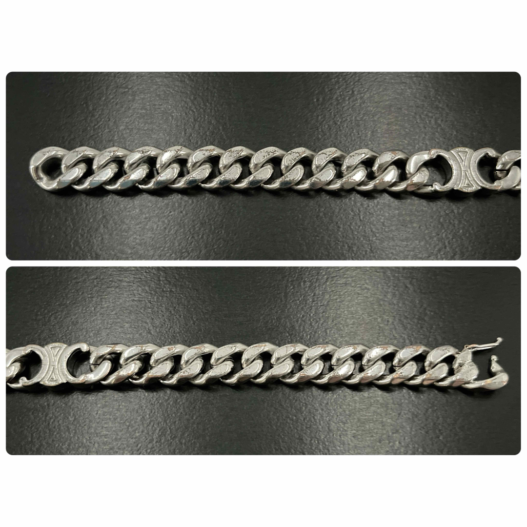 CELINE - セリーヌ ブレスレット グルメット 喜平チェーン トリオンフ