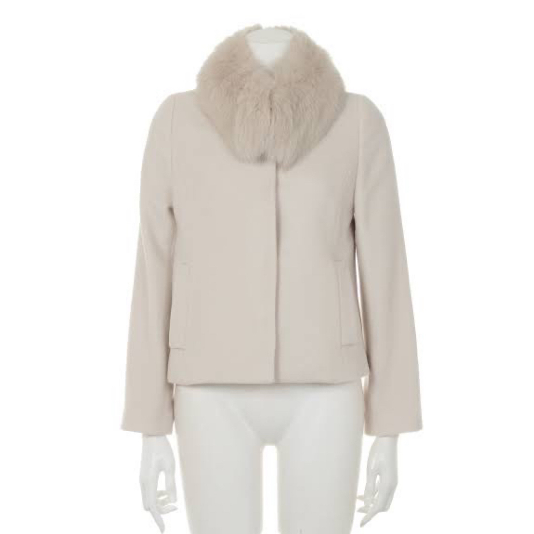 Apuweiser-riche - アプワイザーリッシェ ファー付きショートコート