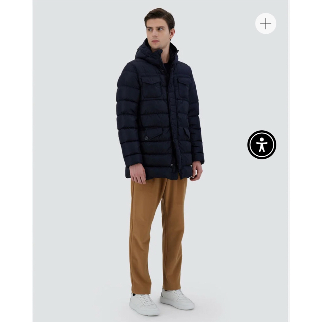 HERNO - 新品 Herno ダウンジャケット 48 ネイビーの通販 by